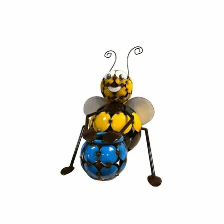 BALCONY BEYOND Circle Bee with Pot Garden Dcor BA3737350